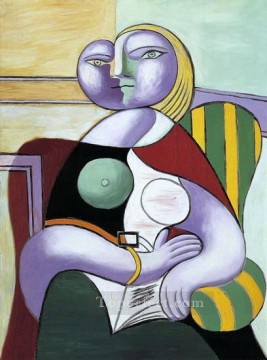Pablo Picasso Painting - Lectura Lectura 1932 cubismo Pablo Picasso